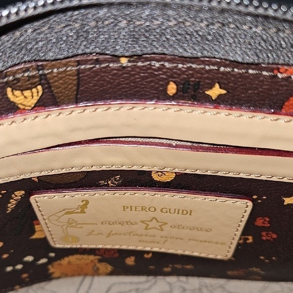 NWOT Vintage RARE Piero Guidi Magic Circus Arianna Tracolla Crossbody Bag Angel - Picture 4 of 6